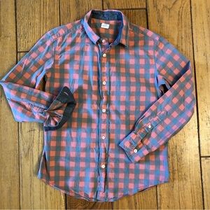 Boys size 12 Plaid Shirt